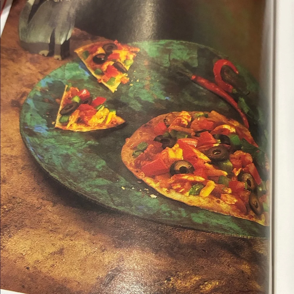 Vintage set of four cookbook magazines with assorted recipes